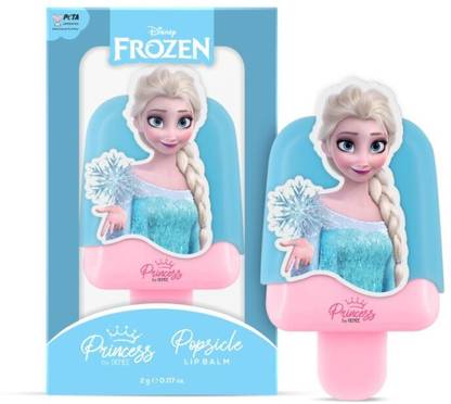 Renee Princess Popsicle Lip Balm-Elsa, Heals, Nourishes & Protects Lips, Pink