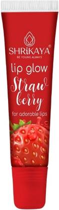 Shrikaya Lip Balm 10gm Strawberry Moisturizing & Hydrating Lip Care Smooth strawberry