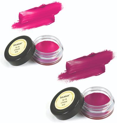 inatur Lip & Cheek Tint Rose Berry and Cool Fushia Rose Berry and Cool Fushia