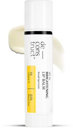 deconstruct Brightening Lip Balm-Brightens Pigmented lips| Prevents Sun Damage|For dark lips No Flavour