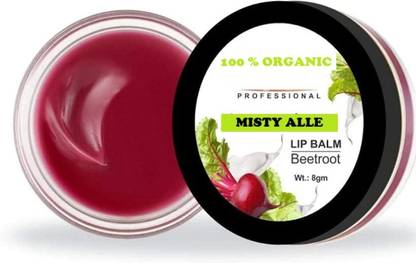 MISTY ALLE BEETROOT EXTRACT LIP BALM PACK OF 1 BEETROOT