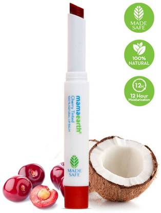 Mamaearth Cherry Tinted 100% Natural Lip Balm for Women with Cherry and Coconut Oil Cherry