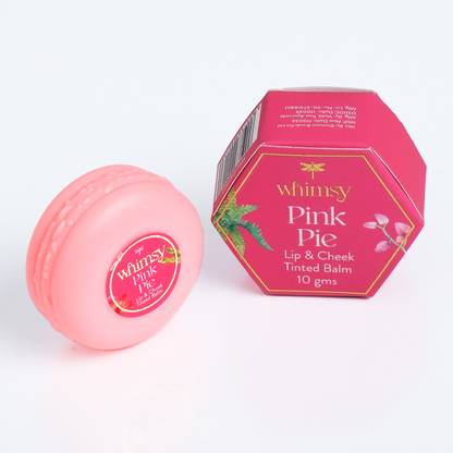 Whimsy Beauty Lip & Cheek Tint (Pink Pie) | 2-in-1 Natural Tint for a Fresh Rosy Glow strawberry