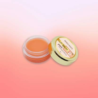 renew roots Dark Lips Tinted Lip Balm with SPF Made with Nourishing And Softening Peach Nourishing And Softening