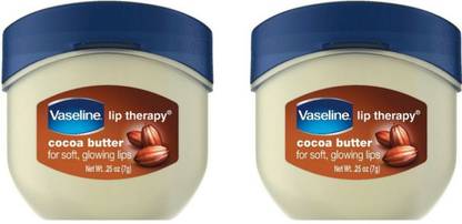 Vaseline Lip Therapy Lip Balm Mini, Cocoa Butter SET OF 2 COCOA BUTTER