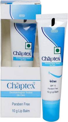 Chaptex Lip Care Lip Balm SPF 15 no flavor