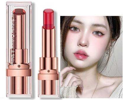 CATERINACHIARA Gel moisturizing Lipstick Long Lasting,Hydrating Lipstick for dry & Chapped lips