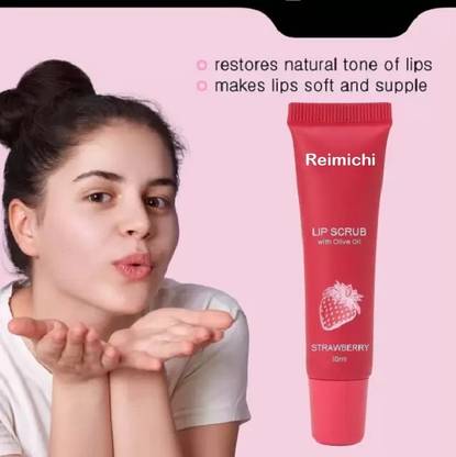 REIMICHI Strawberry Lip Scrub for tanned and darkened lips Lip Stain