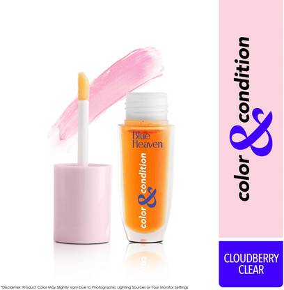 BLUE HEAVEN Color & Condition Lip Oil-Cloudberry Clear Cloudberry Clear