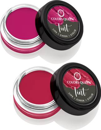 COLORS QUEEN Lip Tint & Cheek Tint Combo Kiss On Fire & Ruby Woo