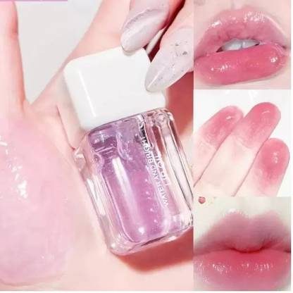 GFSU - GO FOR SOMETHING UNIQUE new glossy pink lip oil STRAWBERRY FRUIT