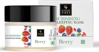 GOOD VIBES Berry Nourishing Lip Mask Berry