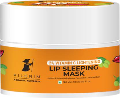 Pilgrim 2% Vitamin C Lightening Lip Sleeping Mask with Australian Kakadu Orange