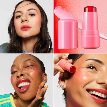 SHENYCOLORS New Most Viral JELLY Stick Creamy Blush Makeup Pack of 1 no