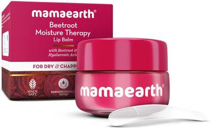 Mamaearth Beetroot Moisture Therapy Lip Balm for Dry & Chapped Lips Unflavored