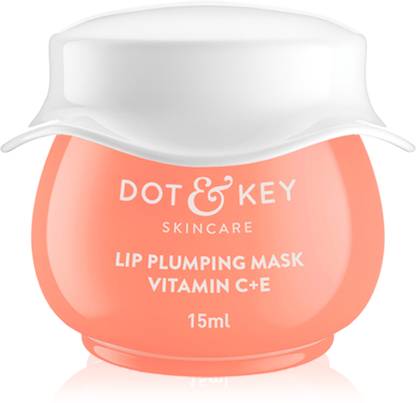 Dot & Key Lip Plumping Mask Vitamin C + E (Blood Orange & Nectarine) Orange