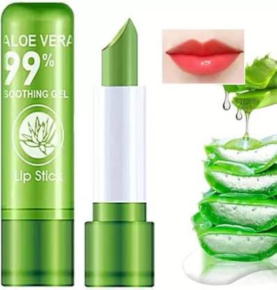 HUZURLU Moisturizing Waterproof Color Changing Long Lasting Lip Balm aloe vera