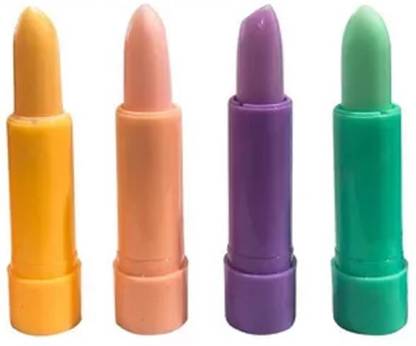 LILLYAMOR 100 % Moisturising Lips Lip Balm Set of 4