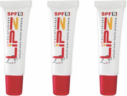 LIPZ Lip Moisturizer with SPF 15 for Hydrated, Soft & Protected Lip - Unscented