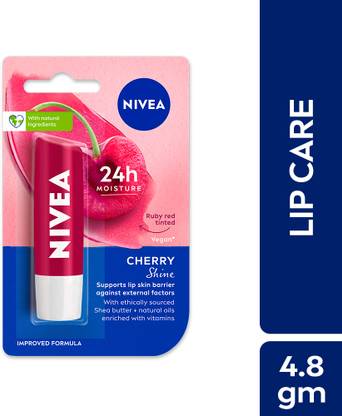 NIVEA Shine Caring Lip Balm Cherry