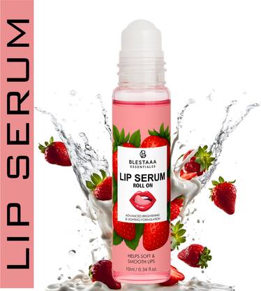 blestaaa essentialss Lip Serum Oil For Strawberry Flavour Strawberry