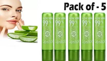 GABBU Color Changing Lip Gloss Lipstick Beauty Tool Aloe Vera Lip Care Balm Aloe Vera