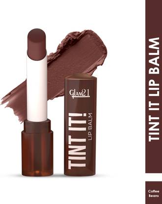 Glam21 Tint it LipBalm Everyday Hydration with SPF15 & Vit-E | Shea Butter Avocado Oil Coffee Beans