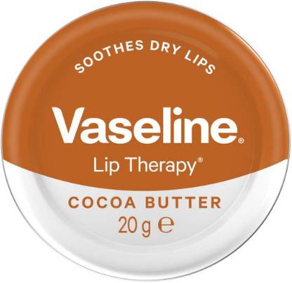 Vaseline Lip Therapy Tin Cocoa Butter 20 Grm COCOA