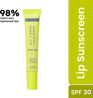 HYPHEN 2% Kojic Acid SPF 30 Lip Balm with Vitamin C, 1% Vit E | For Dry & Dark Lips Fruity