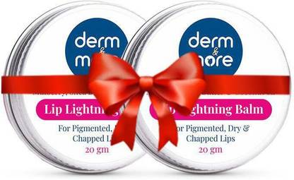 Derm & more Mango Lip Balm for Dry & Chapped Lips with Mulberry/Shea Butter 24 hr Moisture Mango