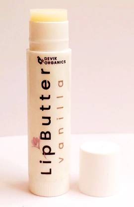 Devik Organics Lip Butter for deep nourishment & moisturisation,Handmade,Natural,5g Vanilla