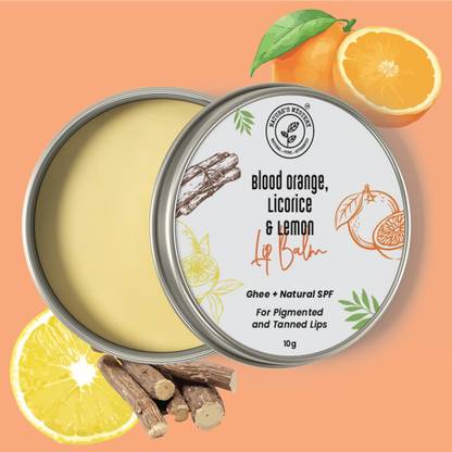 Nature's Mystery Blood Orange, Licorice and Lemon Lip Balm Orange