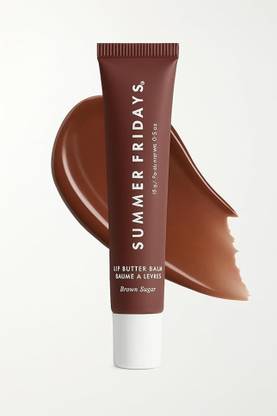 Summer Fridays Tinted Lip Butter Balm – Conditioning Vegan Lip Balm for Instant Moisture Brown Sugar