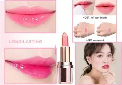 FELICECHIARA Gel Lipstick Colour change Smooth with Fragrance Lipstick Pink Lemonade