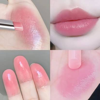 MYEONG Petal Temperature Changing Lip Balm Crystal Clear Warming Lip Balm