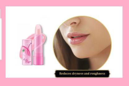 PERLENTE Moisturizing Natural Lip Balm Colourless Lip Balm strawberry