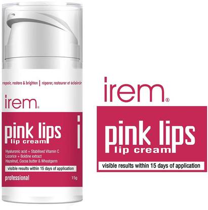 Irem Pink Lips - Lip cream Repair restore & brighten Natural