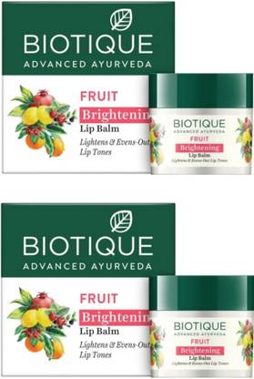 BIOTIQUE Fruit Brightening Lip Balm 12g Fruit
