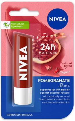 NIVEA Pomegranate Shine Caring Lip Balm Pomegranate