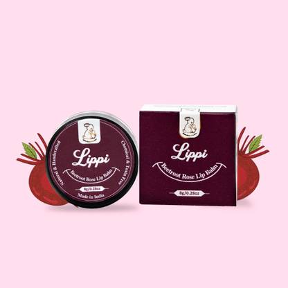 Blush Bunny Organics Lippi Beetroot Rose Tinted Lip Balm – Baby & Pregnancy Safe Beetroot