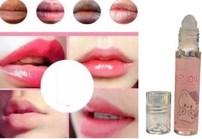 AMOSFIA 100% natural Lip Oil Roll-On – Lightweight Shine & Hydration