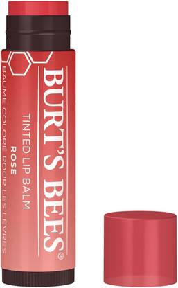 Burt's Bees Lip Balm, Crème Finish ROSE