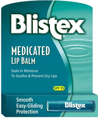 Blistex Medicated Lip Balm, Regular, SPF 15, 3 Pack NA
