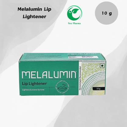 tree pharma Melalumin Lip Lightener | SPF 15 - Even Lip Tone, Unflavoured