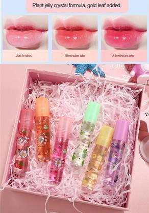 NADJA Fruity Flavors Rolling Ball Lip Oil Set Transparent Lip Gloss Fruity