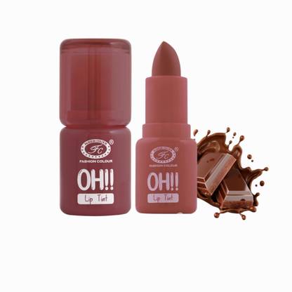 FASHION COLOUR Oh Lip & Cheek Tint 10hrs of Hydration Tinted Lip Balm - 01 Chocolate