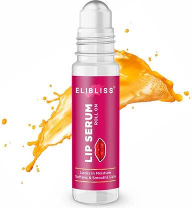 ELIBLISS Strawberry Lip Serum for Soft, Moisturised Lips with Glossy & Shine Effect Strawberry