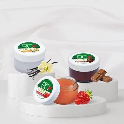 BOROLINE BO LIPS Lip balm, Mosturize, Soften & Smoothen Dry Chapped Lips STRAWBERRY, VANILLA, CHOCOLATE