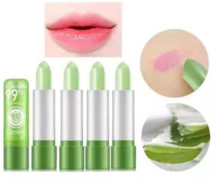 Vontam Long Lasting Nutritious Lip Balm Color Changing Aloe Vera Lipstick Aloevera