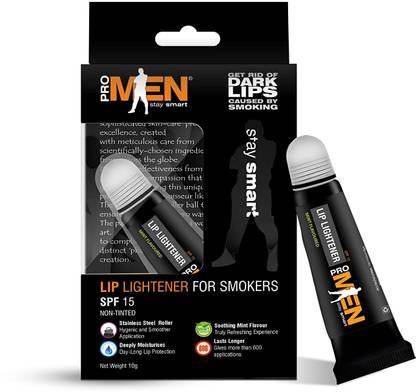 PROMEN Lip Lightener, balm for Smokers with SPF15 cure dry & flaky lips Mint